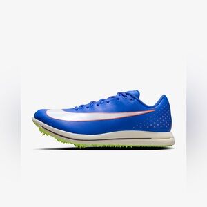 NWOB Nike Mens Triple Jump Elite 2 Cleat - AO0808 400 - Blue / White - Size: 9